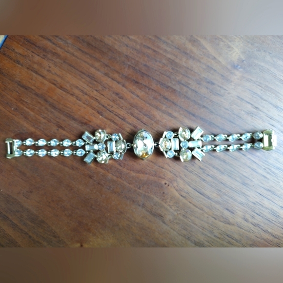 Givenchy Vintage Gold Tone Statement Bracelet - Picture 7 of 10